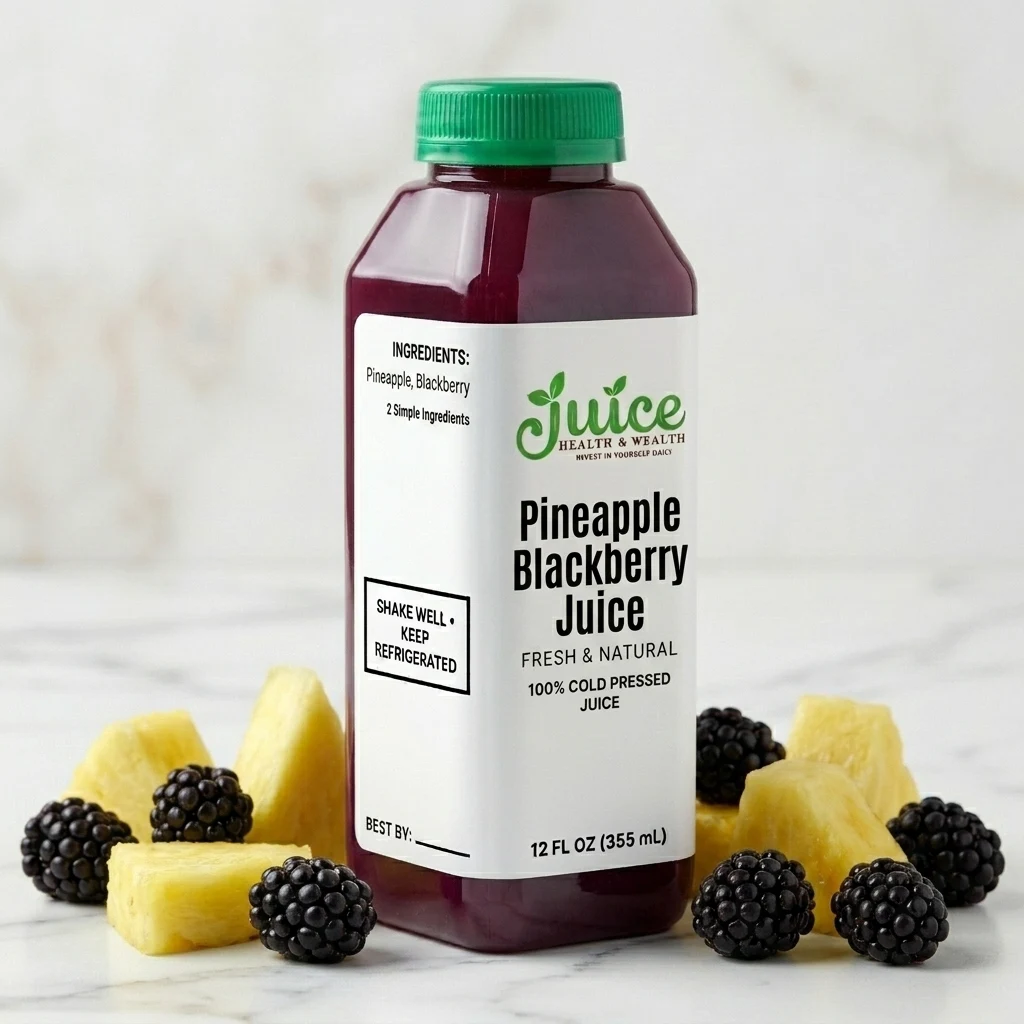Pineapple Blackberry Juice