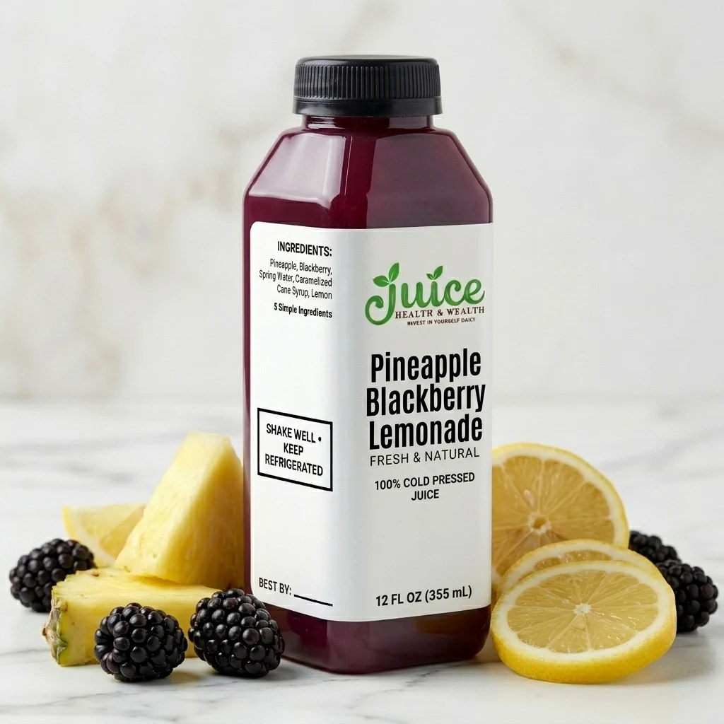 Pineapple Blackberry Lemonade